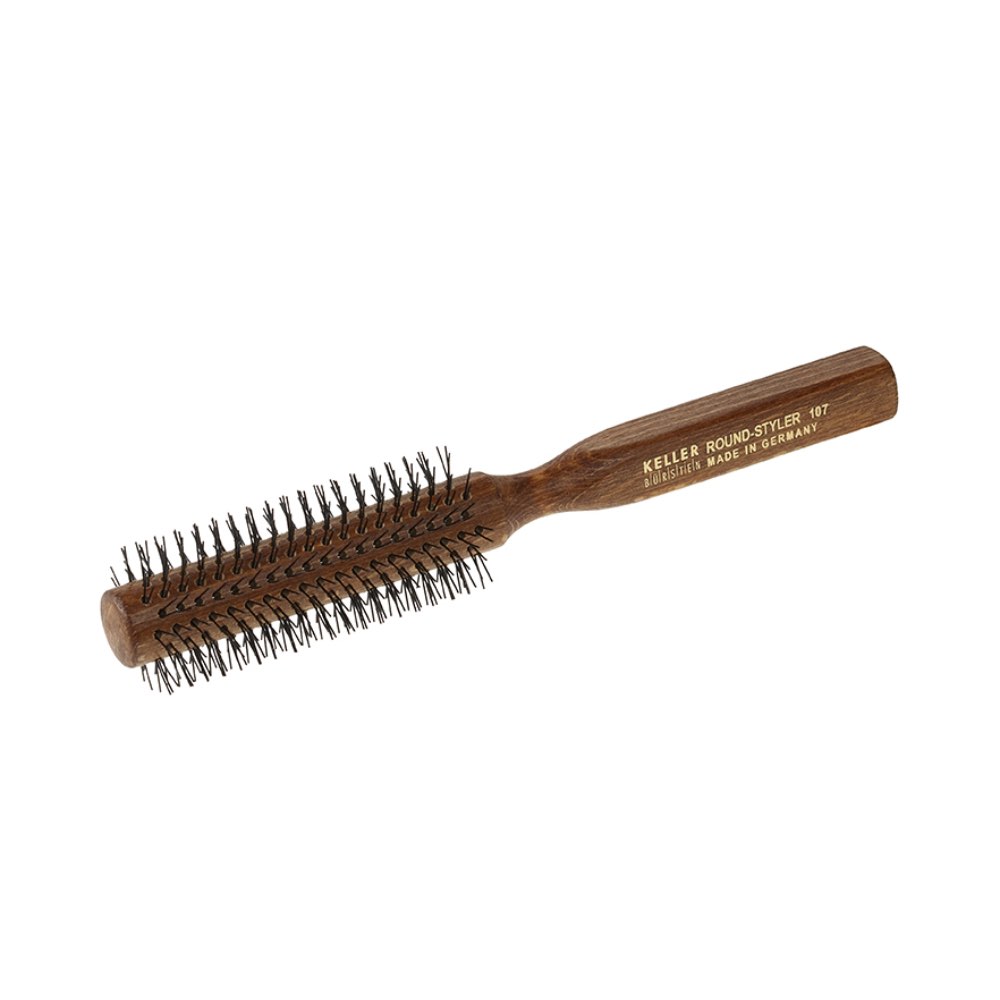 Keller Round- Styler Rundbürste 107 ohne Noppen 20 mm/ 38 mm