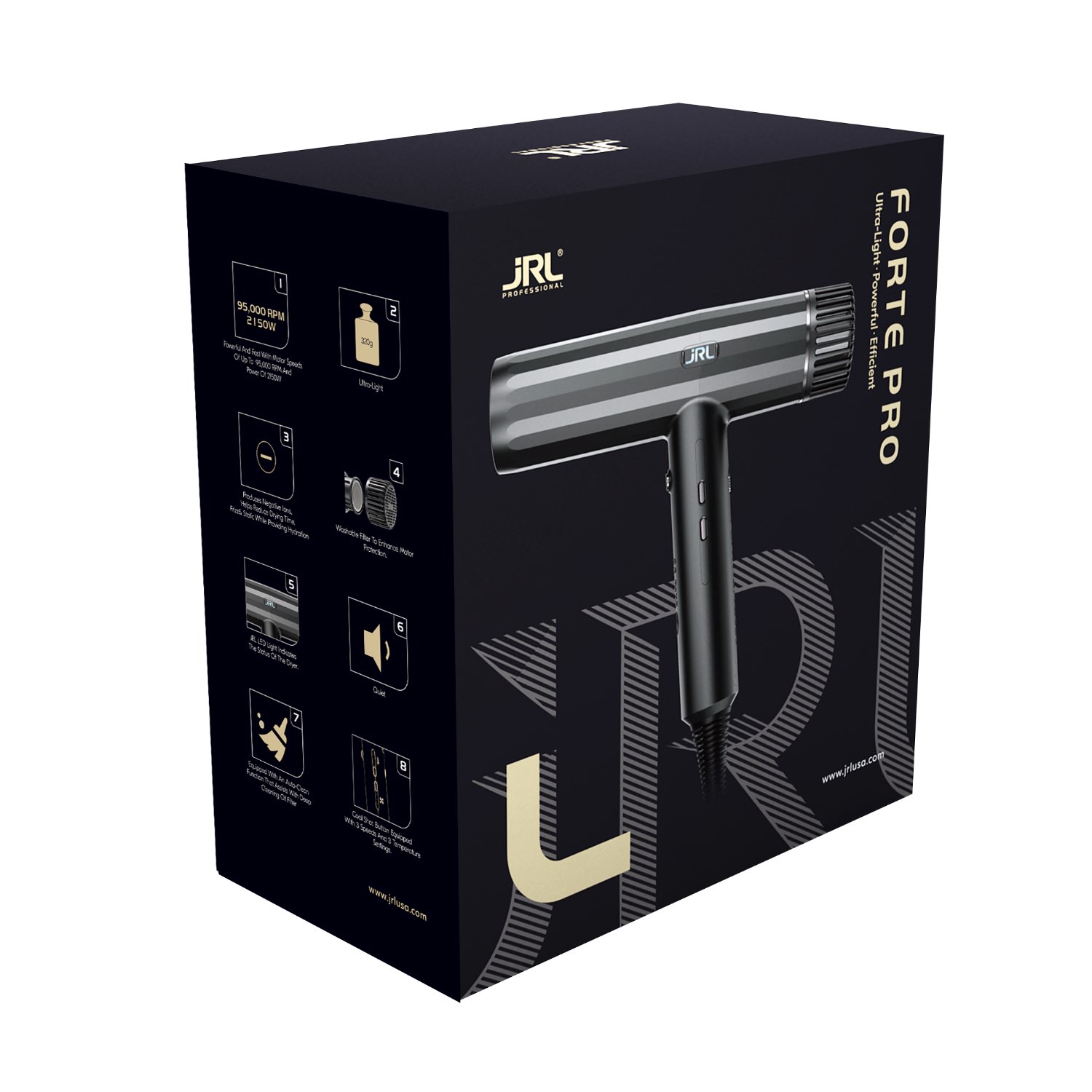 JRL® Haartrockner Forte Pro