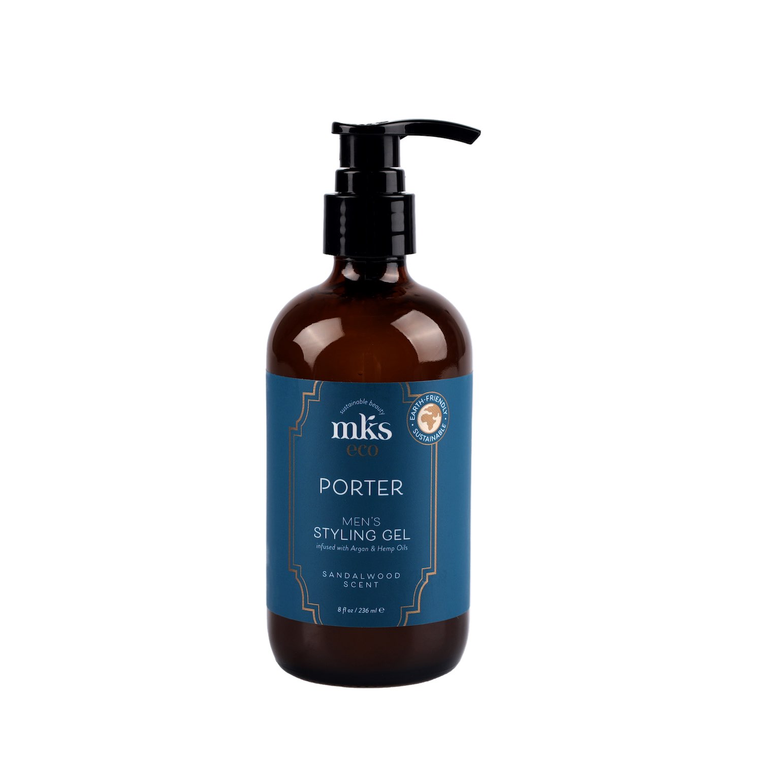 mks eco Mannish Porter Men's Styling Gel 236 ml