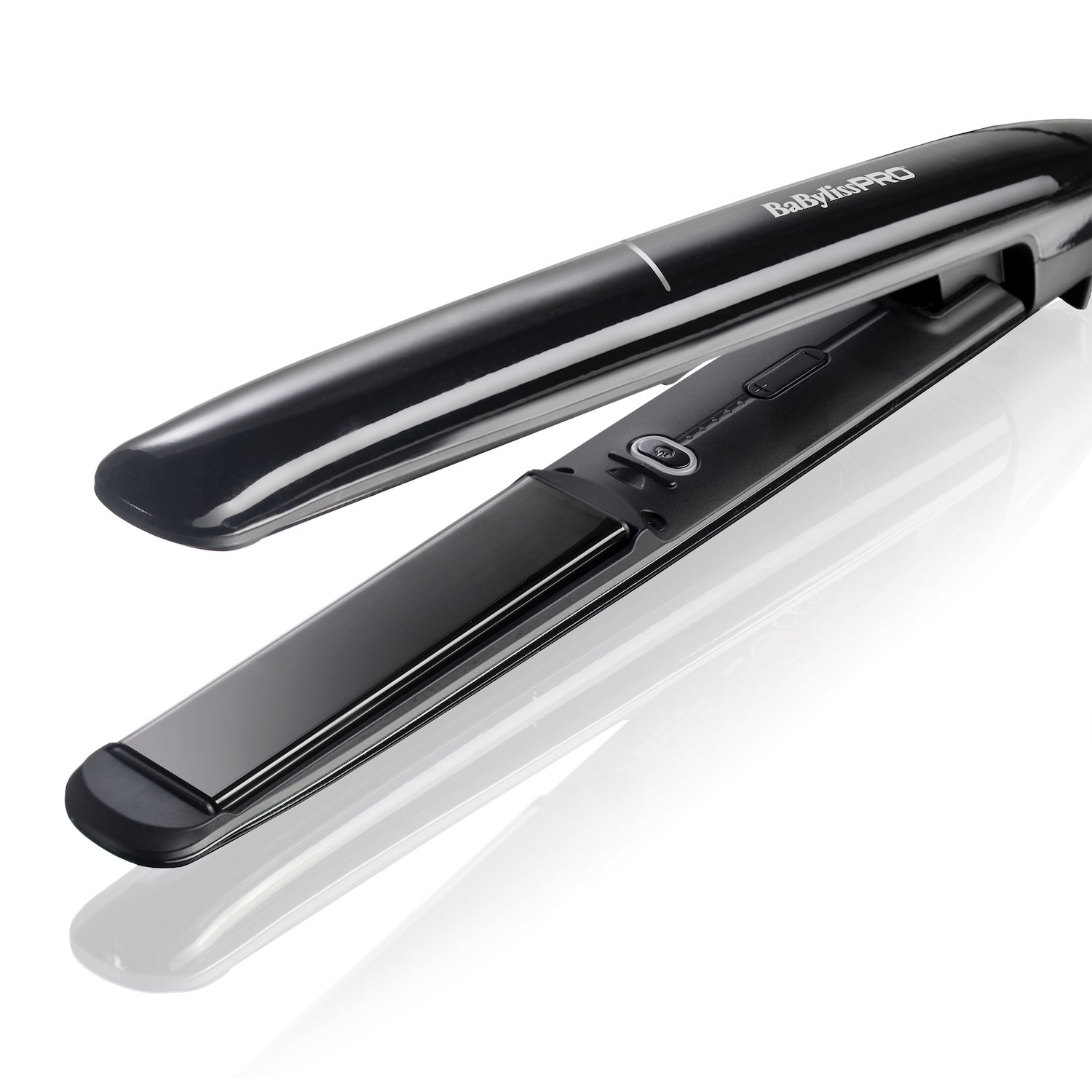 BaByliss PRO STILISTA black & silver Glätteisen Haarglätter BAB3550BE