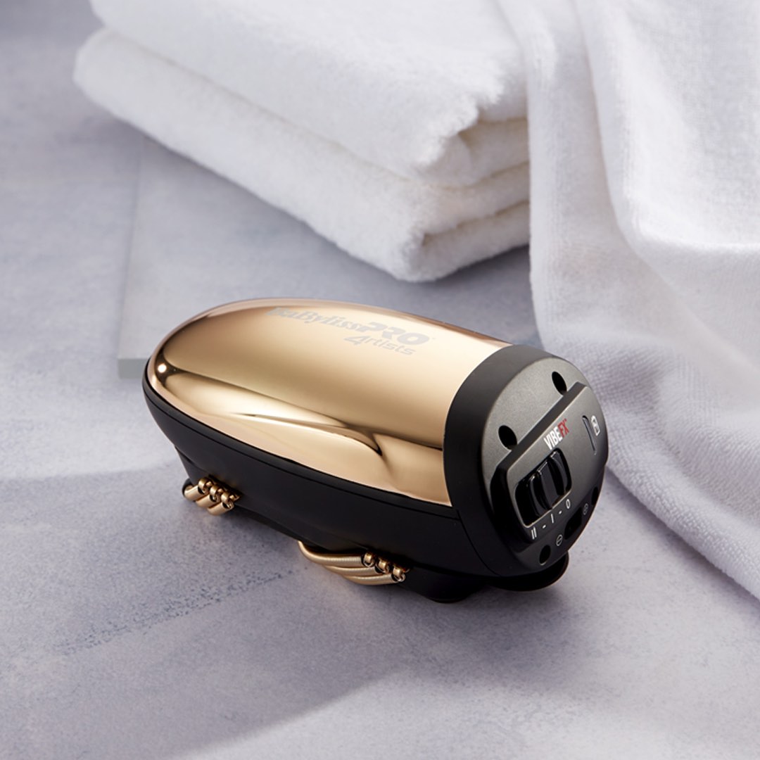 BaByliss PRO 4Artists VIBEFX gold Massagegerät für Barber-Massage VIBEFX FXSM1GE BaByliss PRO 4Artists VIBEFX gold Massagegerät für Barber-Massage VIBEFX FXSM1GE