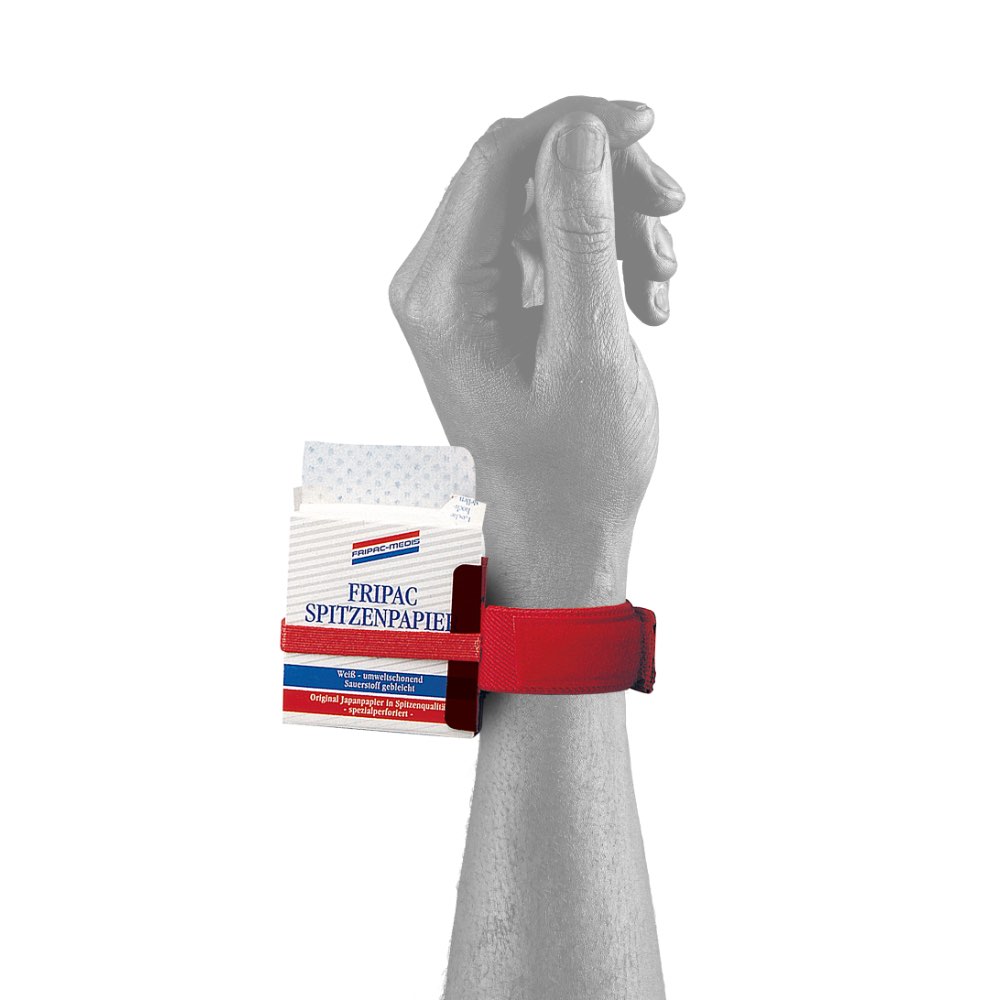 Handgelenkspender für Spitzenpapier - Schwarz