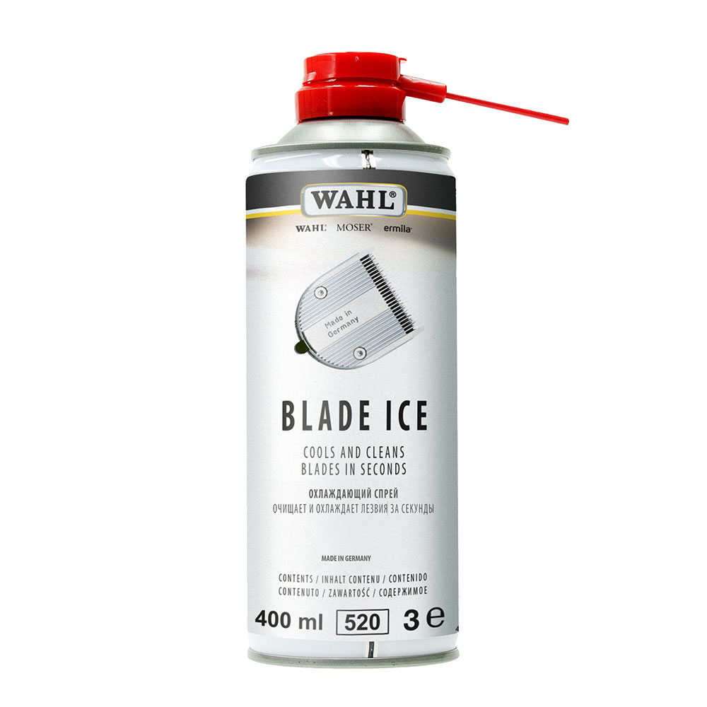 Wahl Blade Ice Spray Kühlung, Ölung und Reinigung 400 ml Wahl Blade Ice Spray Kühlung, Ölung und Reinigung 400 ml