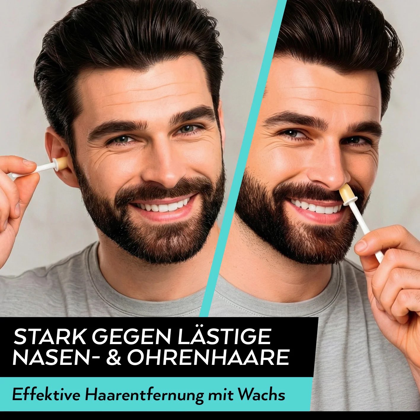 Smartwaxx Sticks 12 Stück Nasen- & Ohrenhaare einfach entfernen