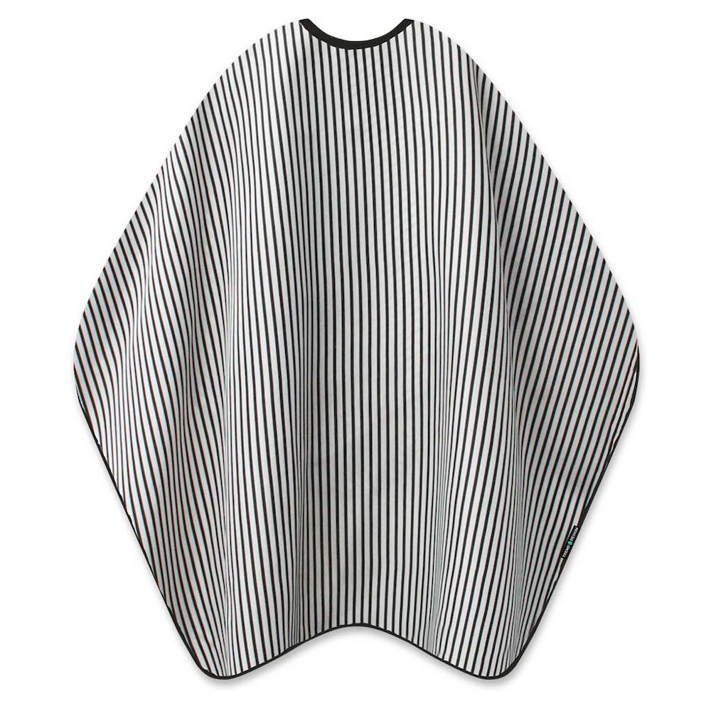 Trend Design Barber Schneide- und Rasierumhang - Gestreift