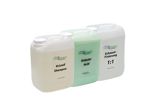 Profiline - Kristall Shampoo | Kräuter Acid | Schaum Fixierung 5 L.