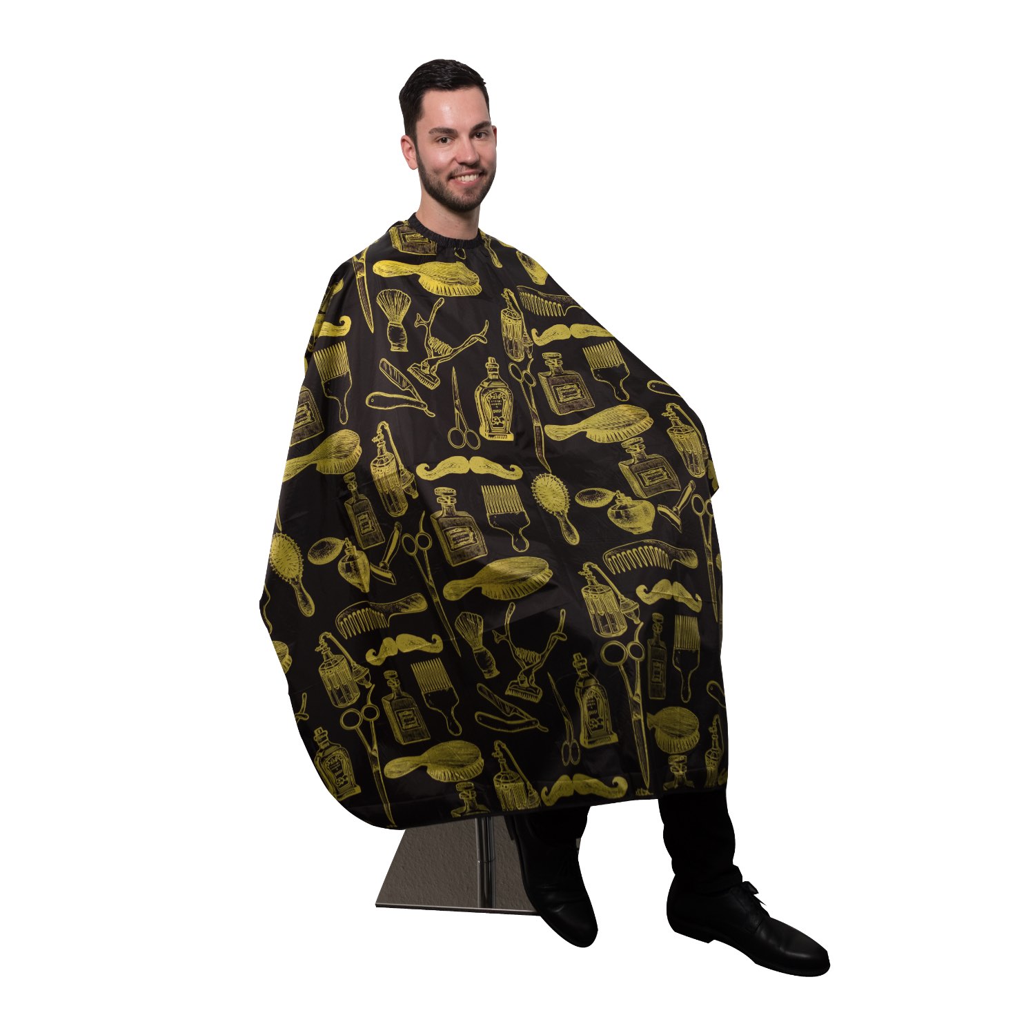 Rondo Umhang Barbertools - Schwarz/Gelb