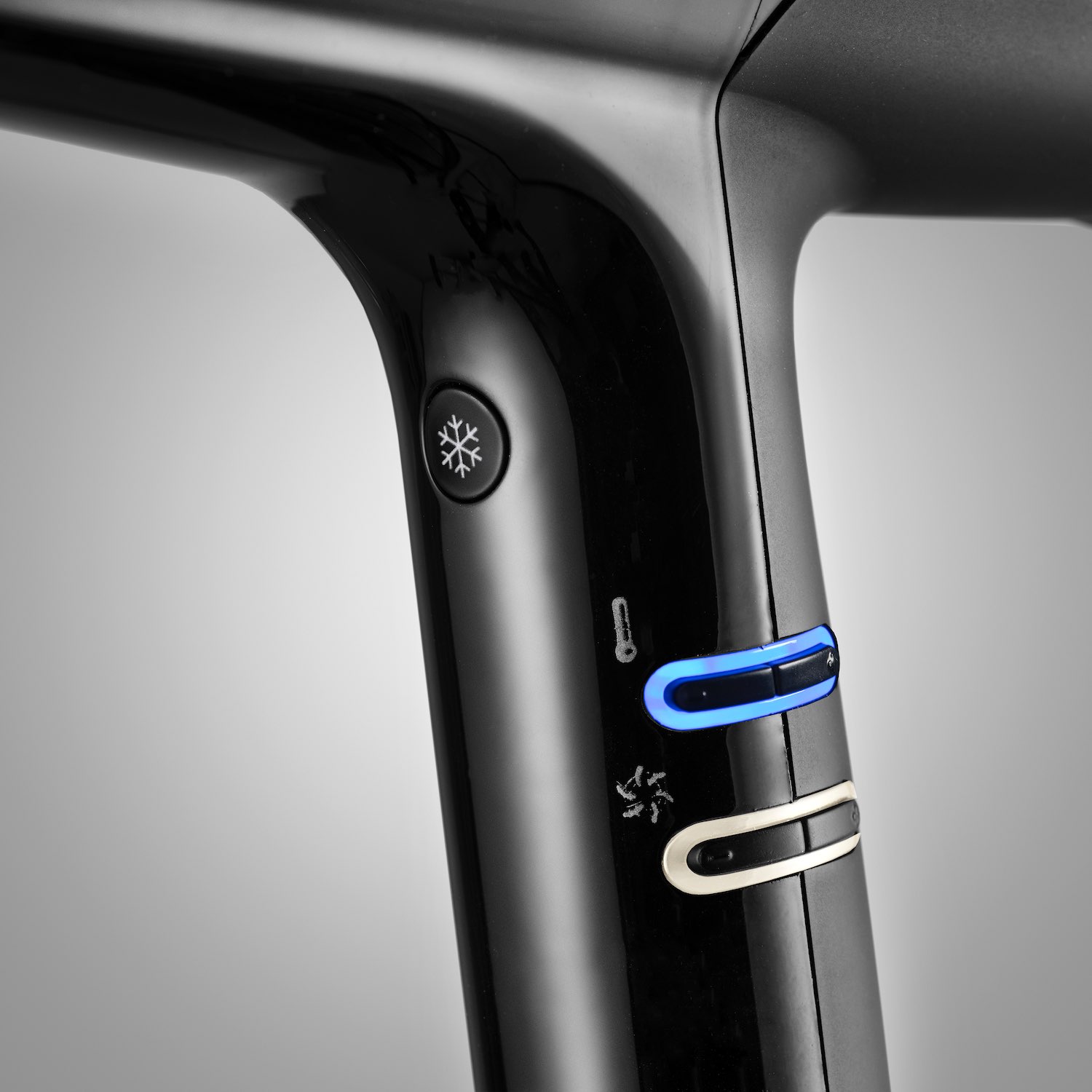 BaBylissPRO Falco Haartrockner Digital Highspeed Schwarz/Silber BAB8550BE