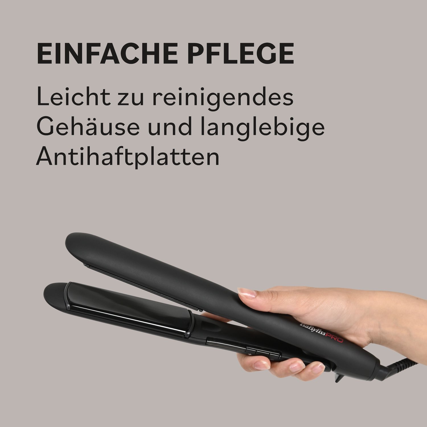 BaByliss PRO Styler Glätteisen Haarglätter 38  mm BAB3050E